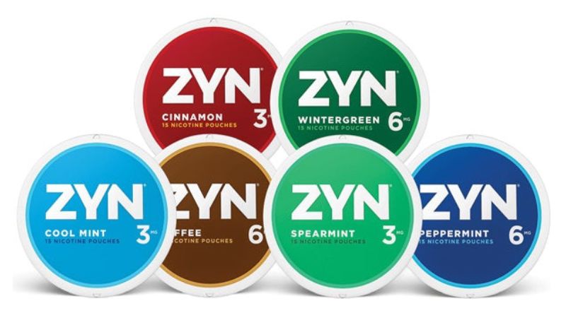 How many Flavors are there of Zyn Pouches